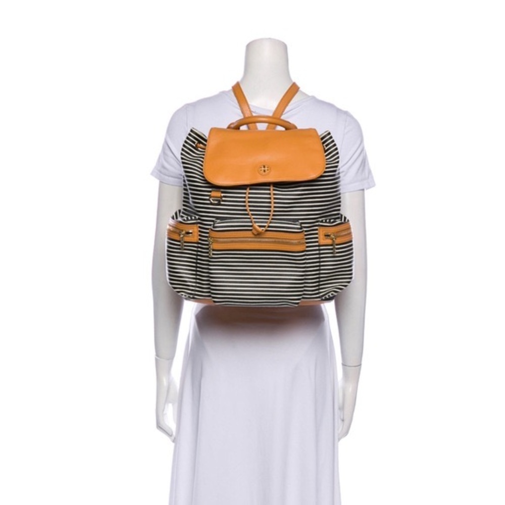 Tory Burch stripped backpack